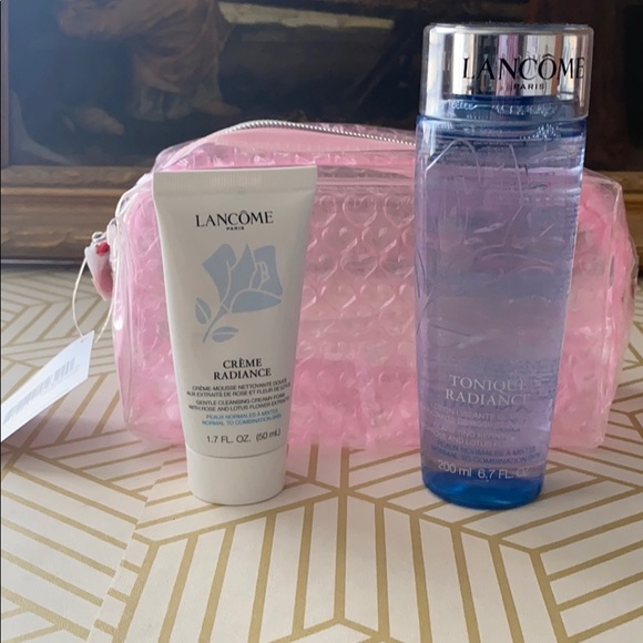 lancome face wash set